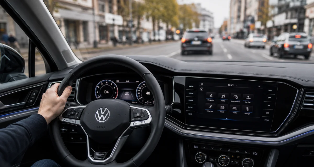 Schaltet hart oder verzögert - Das Cockpit des Autos
